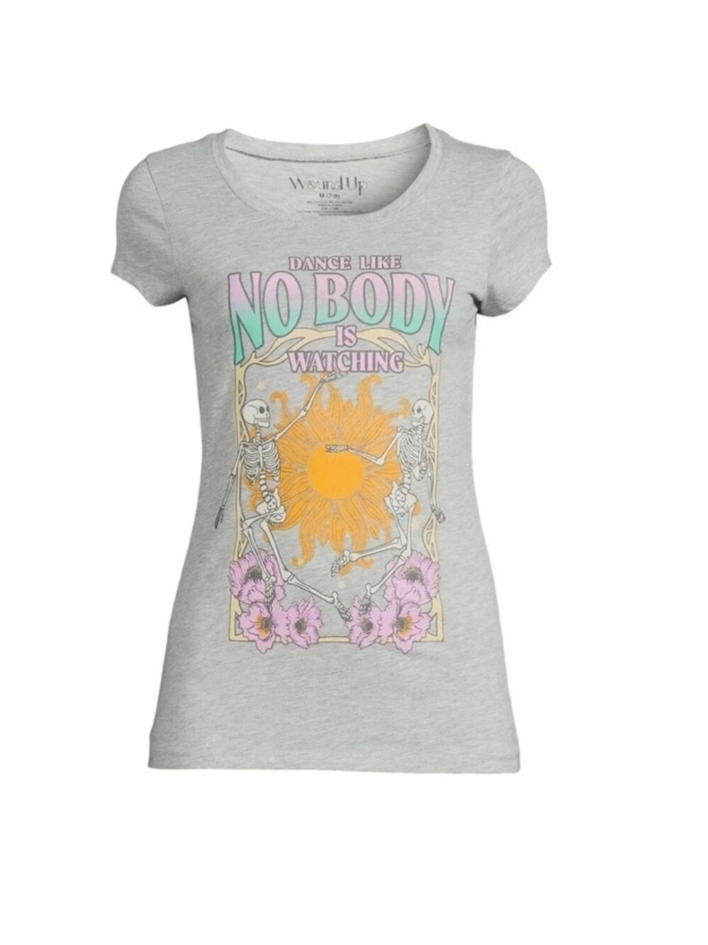 Wound Up Dancing Skeletons short sleeve tee Woman/Junior XXL (19)